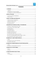 Contents 1 OVERVIEW 1 11 B RIEFING 1 12 D ESCRIPTION (Page 3 / 9) RDC6445G Laser Control System User Manual V1.0